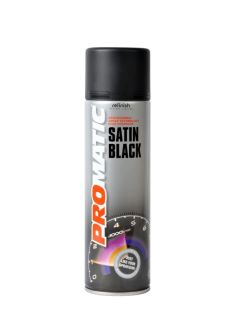 Promatic Satin Black Aerosol 500ML